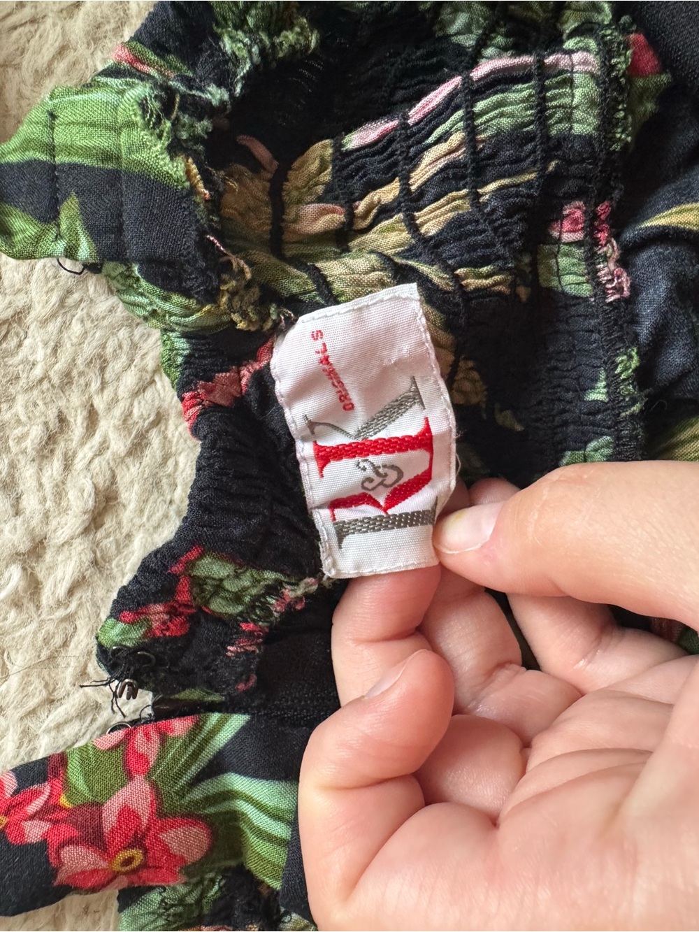 Vtg R&K midi dress - Picture 7 of 8